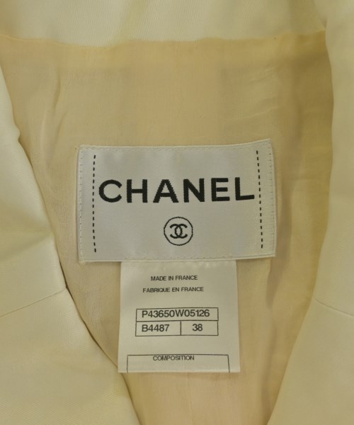 CHANEL（シャネル）ジャケット 白 サイズ:38(S位) レディース/2200717056019