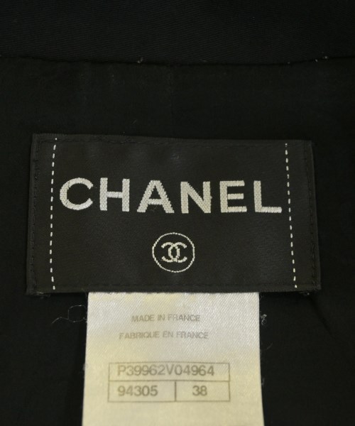CHANEL（シャネル）テーラードジャケット 紺 サイズ:38(S位) レディース/2200717056026