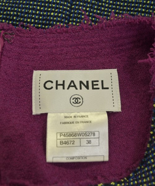CHANEL（シャネル）ワンピース 黄 サイズ:38(S位) レディース/2200717056033