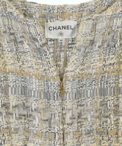 CHANEL（シャネル）ワンピース グレー サイズ:38(S位) レディース/2200717056040