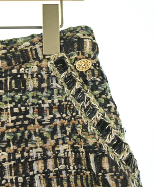 CHANEL（シャネル）ミニスカート 黒 サイズ:36(XS位) レディース/2200717056088