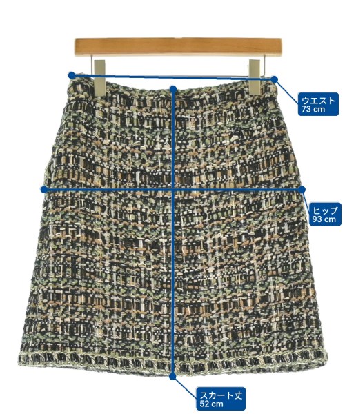 CHANEL（シャネル）ミニスカート 黒 サイズ:36(XS位) レディース/2200717056088