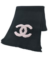 CHANEL（シャネル）マフラー 黒 サイズ:- レディース/2200717526048