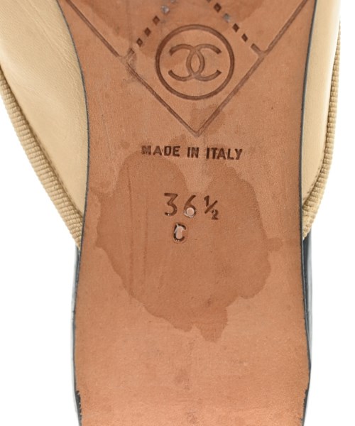 CHANEL（シャネル）サンダル ベージュ サイズ:EU36 1/2(23cm位) レディース/2200717718160