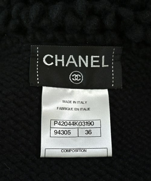 CHANEL（シャネル）ダッフルコート 黒 サイズ:36(XS位) レディース/2200710780041