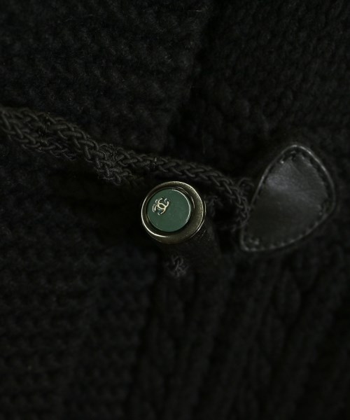 CHANEL（シャネル）ダッフルコート 黒 サイズ:36(XS位) レディース/2200710780041