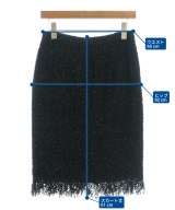 CHANEL（シャネル）ひざ丈スカート 黒 サイズ:38(S位) レディース/2200718066024