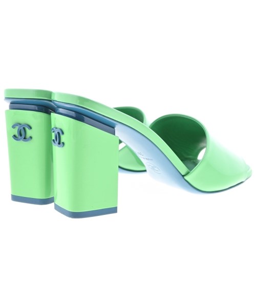 CHANEL（シャネル）サンダル 緑 サイズ:EU36(22.5cm位) レディース/2200717681808