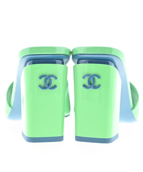 CHANEL（シャネル）サンダル 緑 サイズ:EU36(22.5cm位) レディース/2200717681808