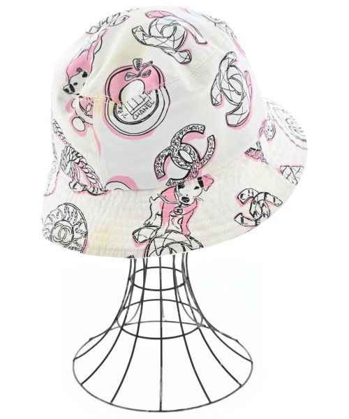 CHANEL（シャネル）ハット 白 サイズ:M レディース/2200718578015
