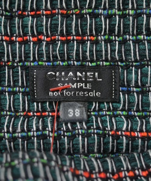 CHANEL（シャネル）ひざ丈スカート 緑 サイズ:38(S位) レディース/2200645219029