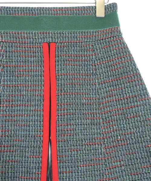CHANEL（シャネル）ひざ丈スカート 緑 サイズ:38(S位) レディース/2200645219029