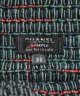 CHANEL（シャネル）ひざ丈スカート 緑 サイズ:38(S位) レディース/2200645219029