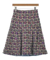 CHANEL（シャネル）ひざ丈スカート 紫 サイズ:34(XS位) レディース/2200645219036