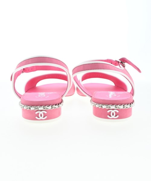 CHANEL（シャネル）サンダル ピンク サイズ:EU38(24.5cm位) レディース/2200645219043