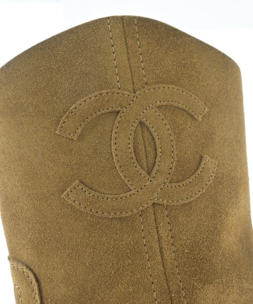 CHANEL（シャネル）ブーツ ベージュ サイズ:EU38(24.5cm位) レディース/2200645004052