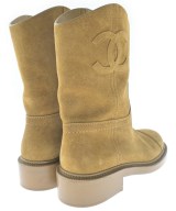 CHANEL（シャネル）ブーツ ベージュ サイズ:EU38(24.5cm位) レディース/2200645004052