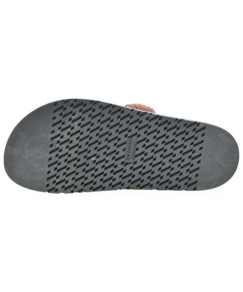 HERMES（エルメス）サンダル 茶 サイズ:EU38(24.5cm位) レディース/2200645004069