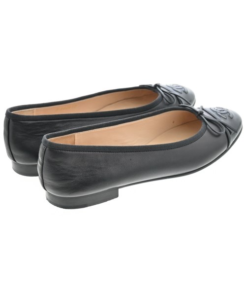 CHANEL（シャネル）バレエシューズ/オペラシューズ 黒 サイズ:36(22.5cm位) レディース/2200646258010