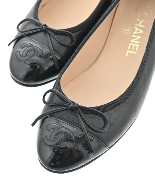 CHANEL（シャネル）バレエシューズ/オペラシューズ 黒 サイズ:36(22.5cm位) レディース/2200646258010