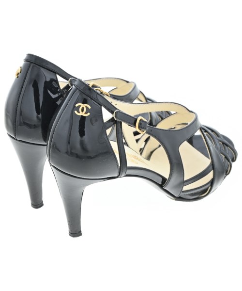 CHANEL（シャネル）サンダル 黒 サイズ:EU37(23.5cm位) レディース/2200636577114
