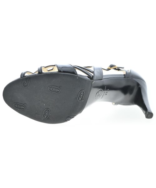 CHANEL（シャネル）サンダル 黒 サイズ:EU37(23.5cm位) レディース/2200636577114