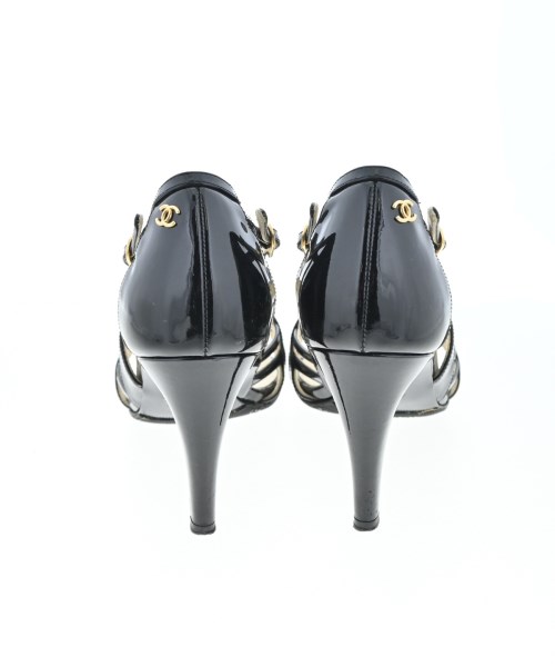 CHANEL（シャネル）サンダル 黒 サイズ:EU37(23.5cm位) レディース/2200636577114