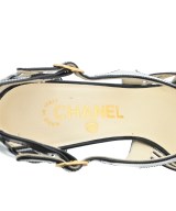 CHANEL（シャネル）サンダル 黒 サイズ:EU37(23.5cm位) レディース/2200636577114