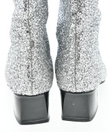 CHANEL（シャネル）ブーツ シルバー サイズ:EU38 1/2(25cm位) レディース/2200638173116