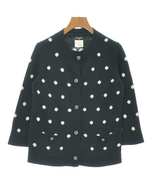 CHANEL(シャネル)カーディガン 黒 サイズ:36(XS位)/2200646581040