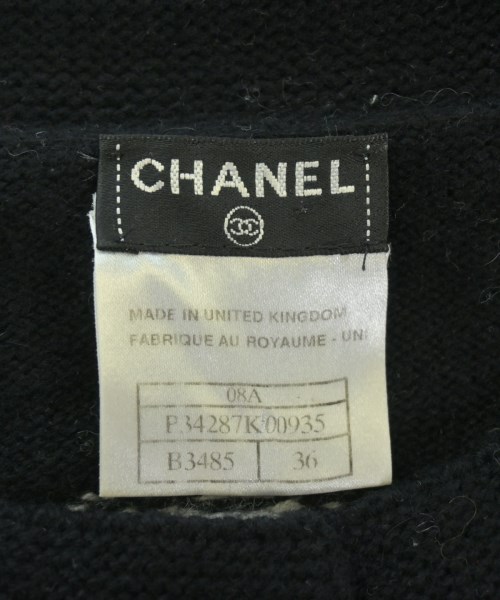 CHANEL（シャネル）カーディガン 黒 サイズ:36(XS位) レディース/2200646581040