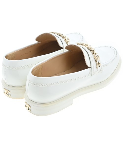 CHANEL（シャネル）ドレスシューズ/ローファー 白 サイズ:EU35 1/2(22cm位) レディース/2200635478092