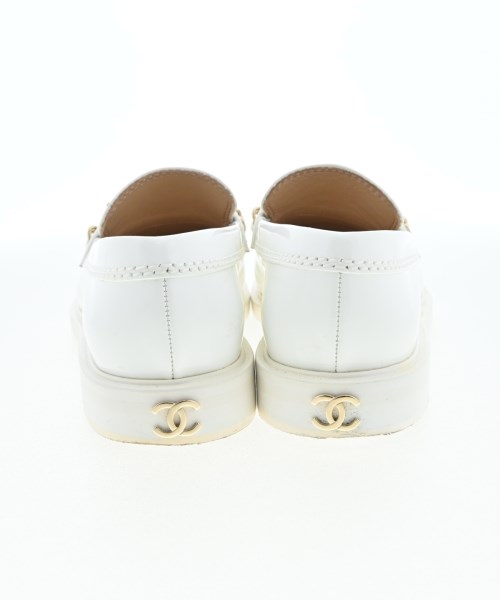 CHANEL（シャネル）ドレスシューズ/ローファー 白 サイズ:EU35 1/2(22cm位) レディース/2200635478092
