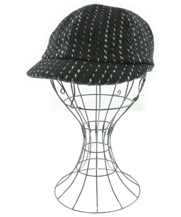 CHANEL（シャネル）キャスケット 黒 サイズ:M レディース