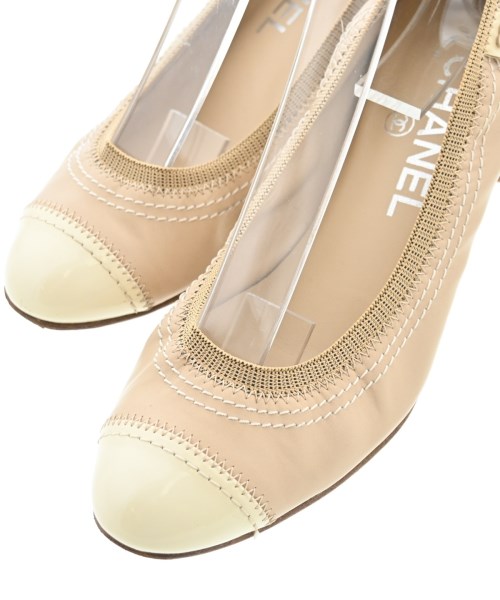 CHANEL（シャネル）パンプス ベージュ サイズ:EU35(21.5cm位) レディース/2200646990033