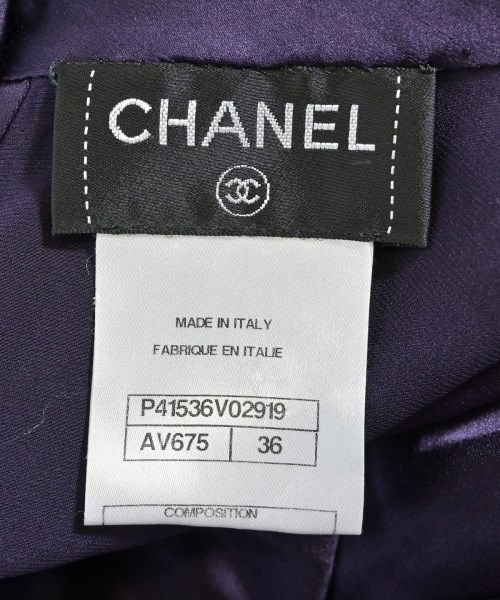 CHANEL（シャネル）カジュアルシャツ 紫 サイズ:36(XS位) レディース/2200648329091