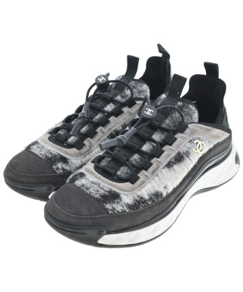 CHANEL（シャネル）スニーカー グレー サイズ:EU39(25.5cm位