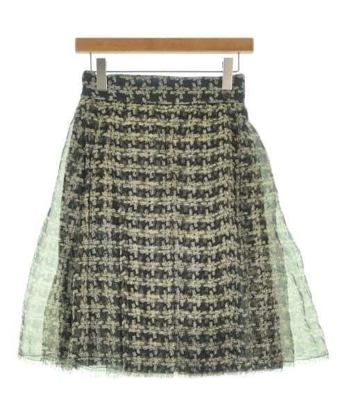 CHANEL(シャネル)ひざ丈スカート 黒 サイズ:36(XS位)/2200650947115
