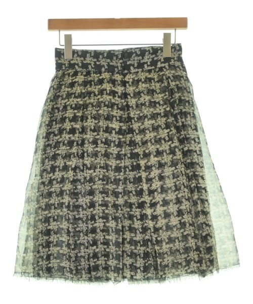 CHANEL（シャネル）ひざ丈スカート 黒 サイズ:36(XS位) レディース/2200650947115