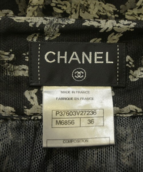 CHANEL（シャネル）ひざ丈スカート 黒 サイズ:36(XS位) レディース/2200650947115