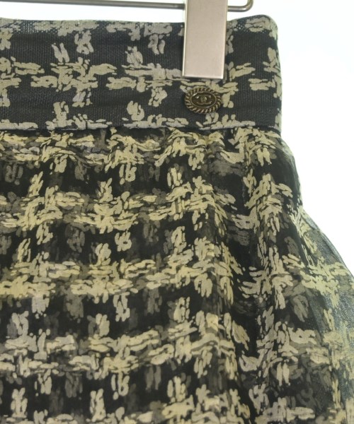 CHANEL（シャネル）ひざ丈スカート 黒 サイズ:36(XS位) レディース/2200650947115