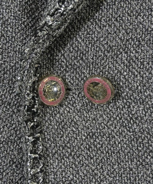 CHANEL（シャネル）カジュアルジャケット グレー サイズ:38(S位) レディース/2200651149099