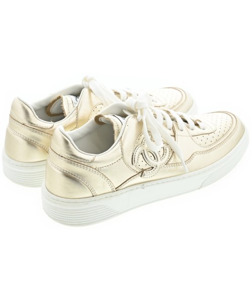 CHANEL（シャネル）スニーカー ゴールド サイズ:EU38(24.5cm位) レディース/2200651149242