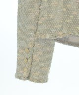 CHANEL（シャネル）ノーカラージャケット 緑 サイズ:34(XXS位) レディース/2200651204071