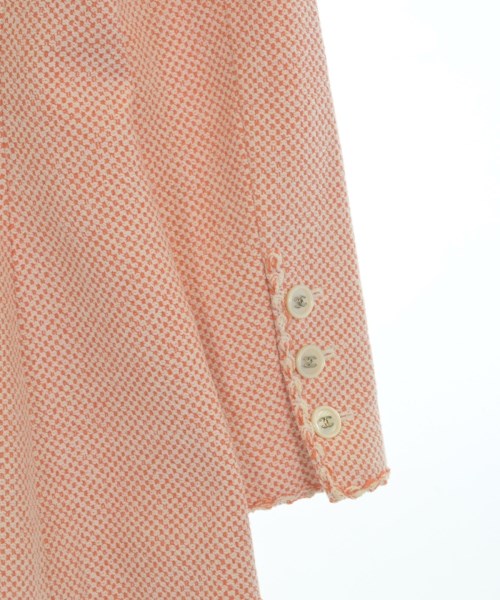 CHANEL（シャネル）テーラードジャケット オレンジ サイズ:40(M位) レディース/2200651204088