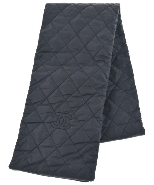 CHANEL（シャネル）マフラー 黒 サイズ:- レディース/2200651204309