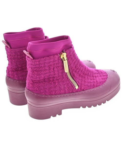 CHANEL（シャネル）ブーツ ピンク サイズ:EU37(23.5cm位) レディース/2200651204323