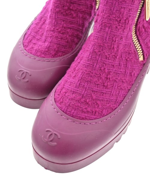 CHANEL（シャネル）ブーツ ピンク サイズ:EU37(23.5cm位) レディース/2200651204323