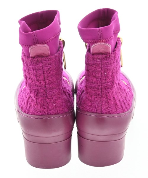CHANEL（シャネル）ブーツ ピンク サイズ:EU37(23.5cm位) レディース/2200651204323