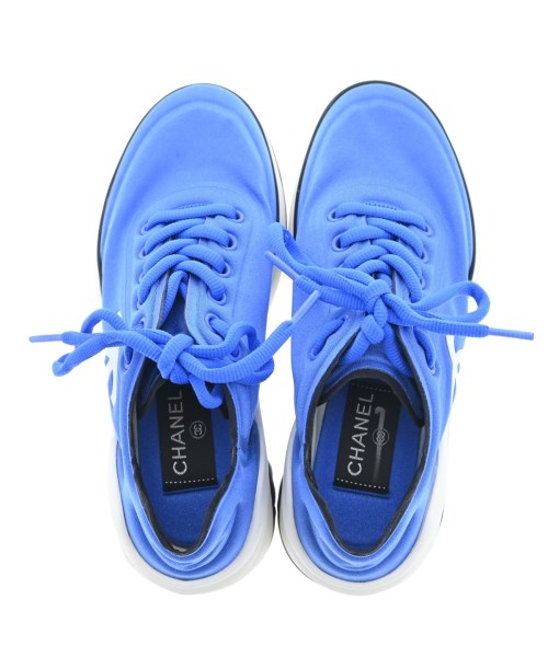 CHANEL（シャネル）スニーカー 青 サイズ:EU35 1/2(22cm位) レディース/2200651292139
